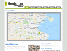 Tablet Screenshot of huntsman.ie